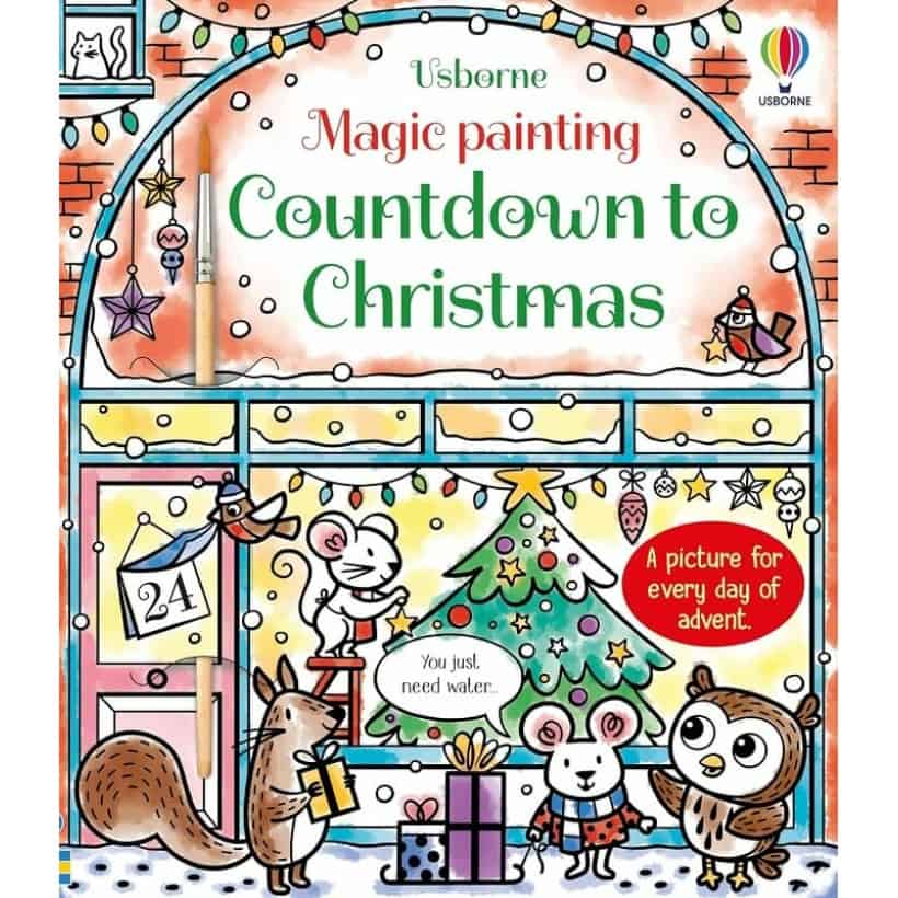magic painting countdown to christmas by abigail wheatley