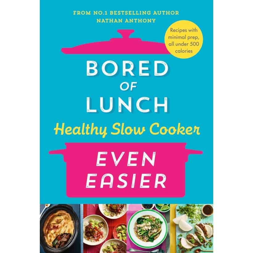 bored of lunch healthy slow cooker: even easier : the instant no.1 bestseller
