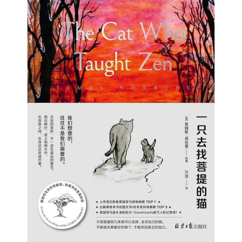 《一只去找菩提的猫》一只猫的寻禅之旅 | 一本从9岁读到99岁的哲理之书